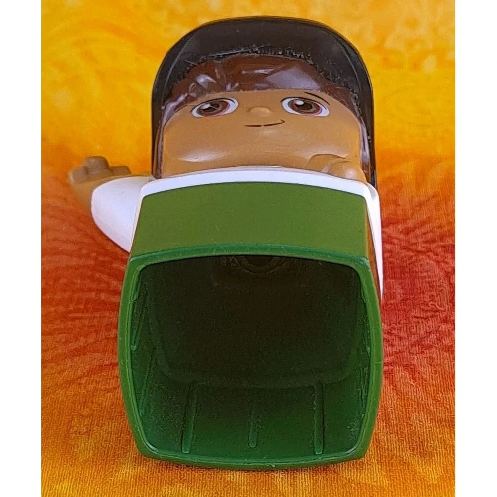 Mega Bloks First Builders Lil John Deere Figure Tractor Driver Farmer‎ Boy Man